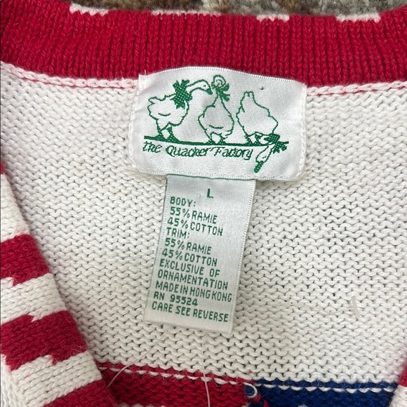 NWT American Short Sleeve Sweater Large - Picture 5 of 7